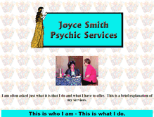 Tablet Screenshot of joycesmithseer.com